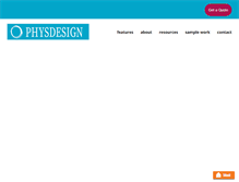 Tablet Screenshot of physicianwebsitedesign.com